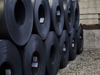 Black Steel Strip Coils